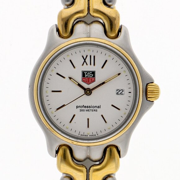 WATCH TAG HEUER S05-013M cell Ivory SS/GF QZ - Picture 1 of 8